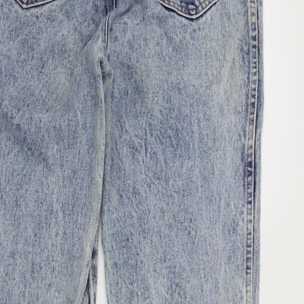 Preworn Womens Blue Straight Jeans Size 30 in L29 in