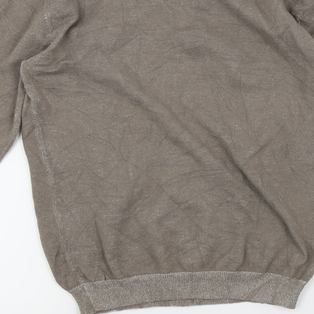 Carnet de Vol Mens Beige Pullover Jumper Size S