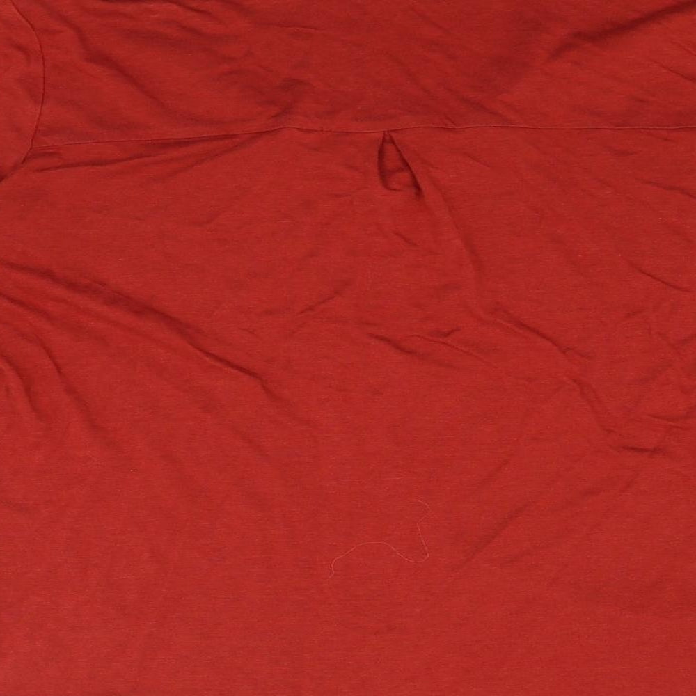 NEXT Womens Red Basic Blouse Size 14