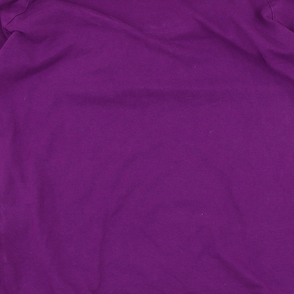 Espirit Womens Purple Basic T-Shirt Size S
