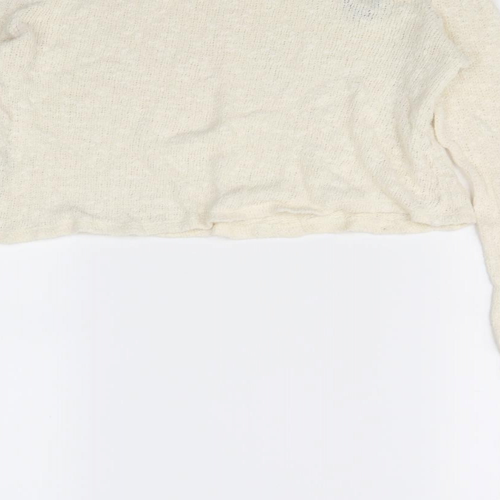 FOREVER 21 Womens Beige Pullover Jumper Size S