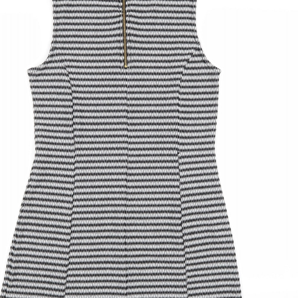 Miss Selfridge Womens Multicoloured Striped Tank Dress Size 10