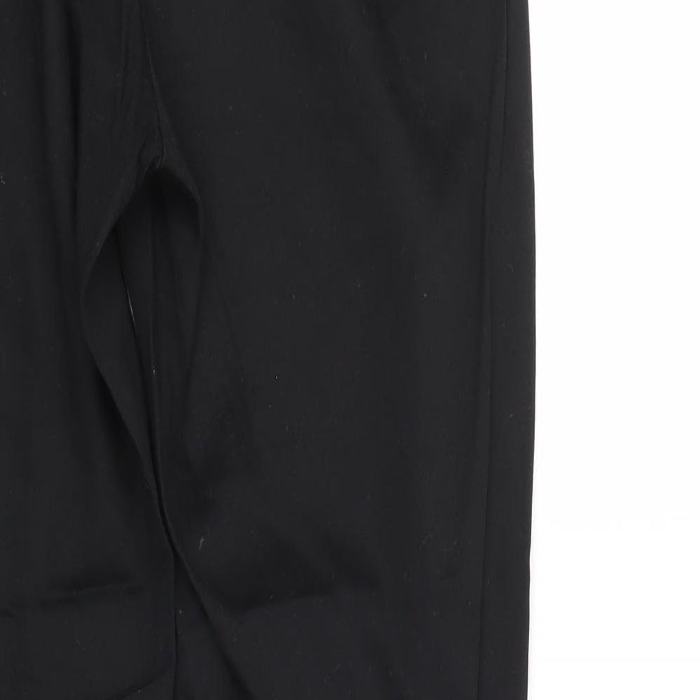 H&M Womens Black Trousers Size 10 L26 in
