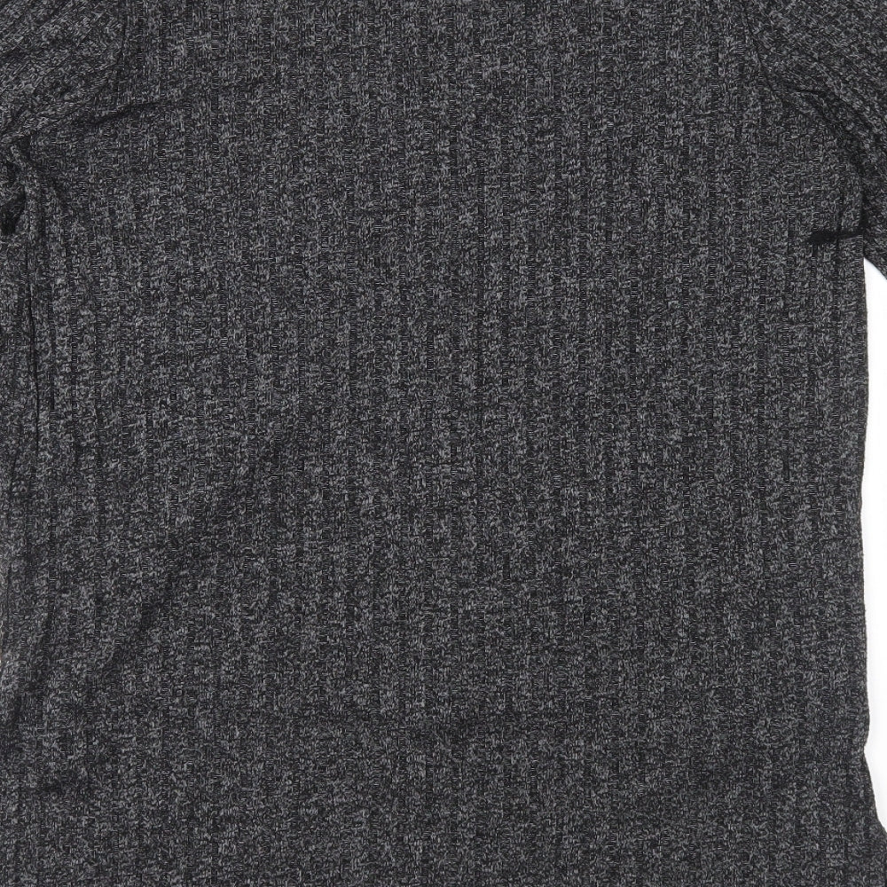 Primark Womens Grey Knit Pullover Jumper Size 10