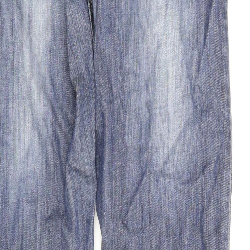 Makpl Girls Blue Denim Straight Jeans Size 10 Years