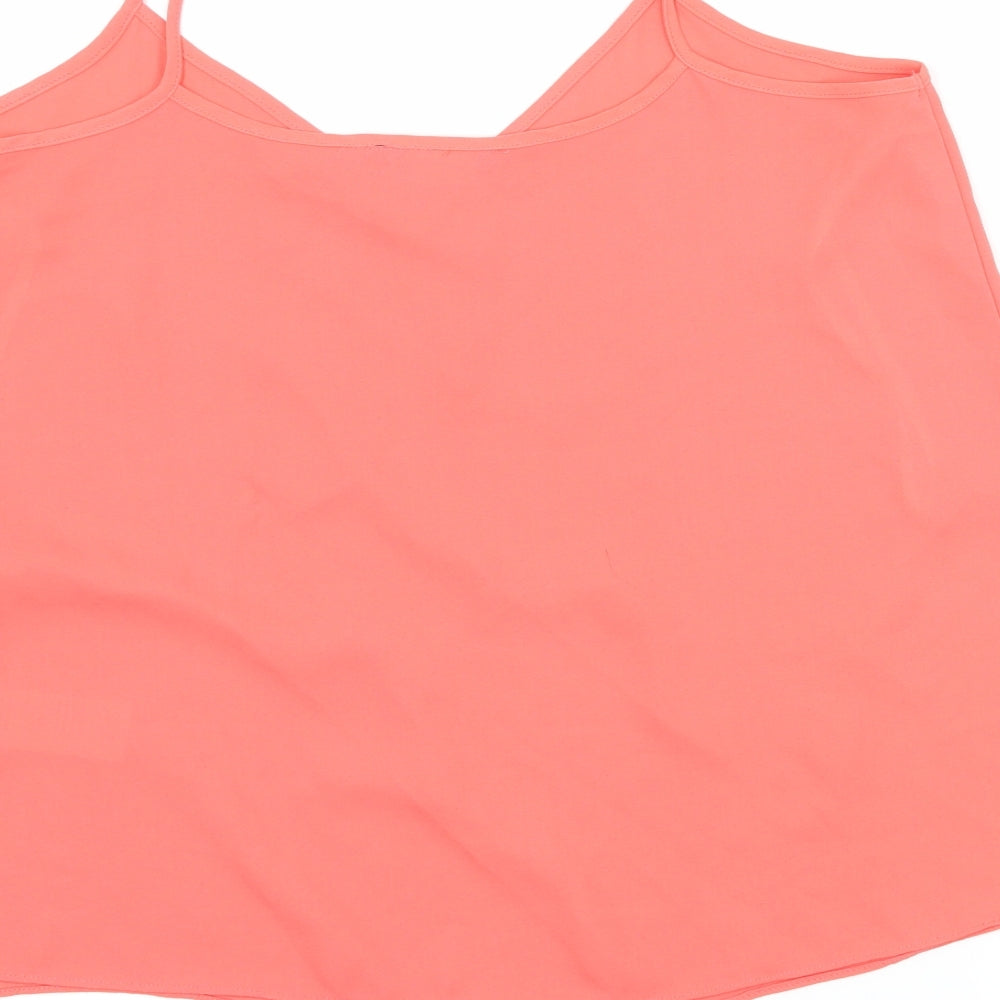 NEXT Womens Orange Camisole Tank Size 10