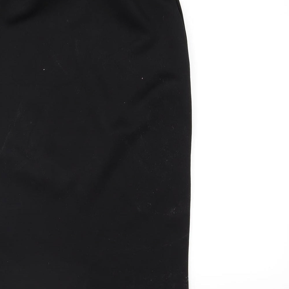 Preworn Womens Black Jersey Bandage Set Size 10