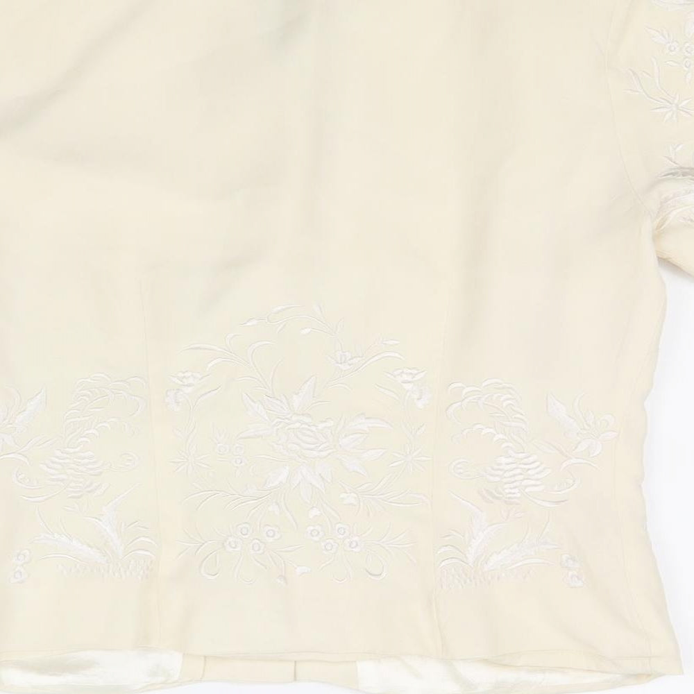 Monsoon Womens Beige Cardigan Jumper Size 10