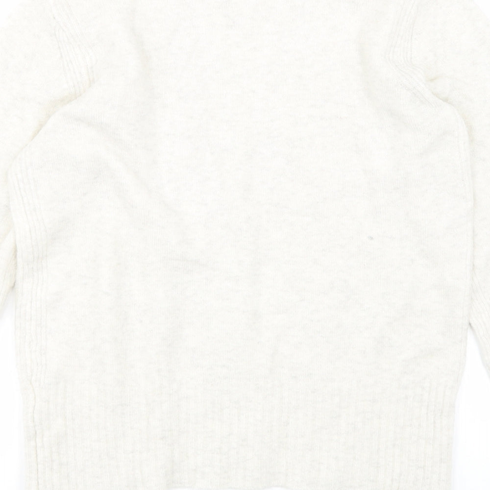 River Island Womens Beige Knit Pullover Jumper Size 10