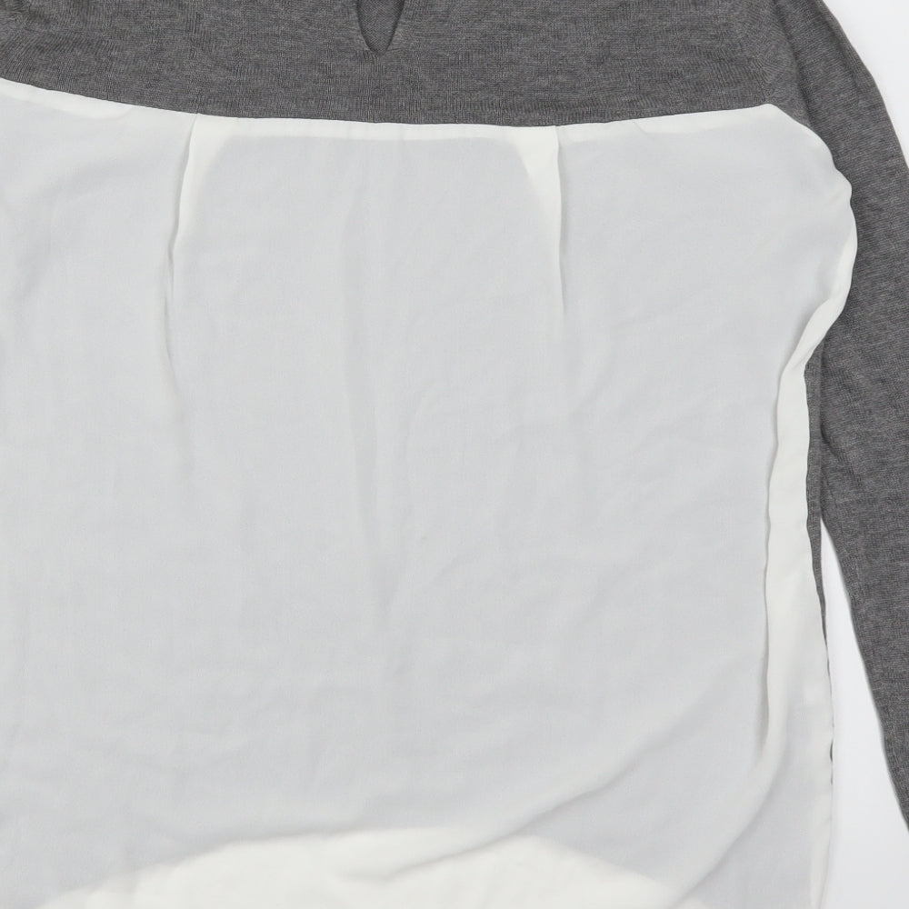 Atmosphere Womens Grey Pullover Jumper Size 10