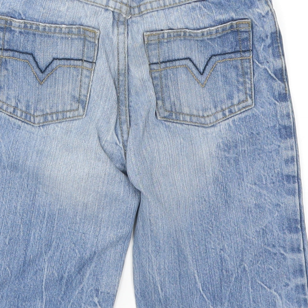 Cherokee Boys Blue Denim Wide-Leg Jeans Size 3-4 Years