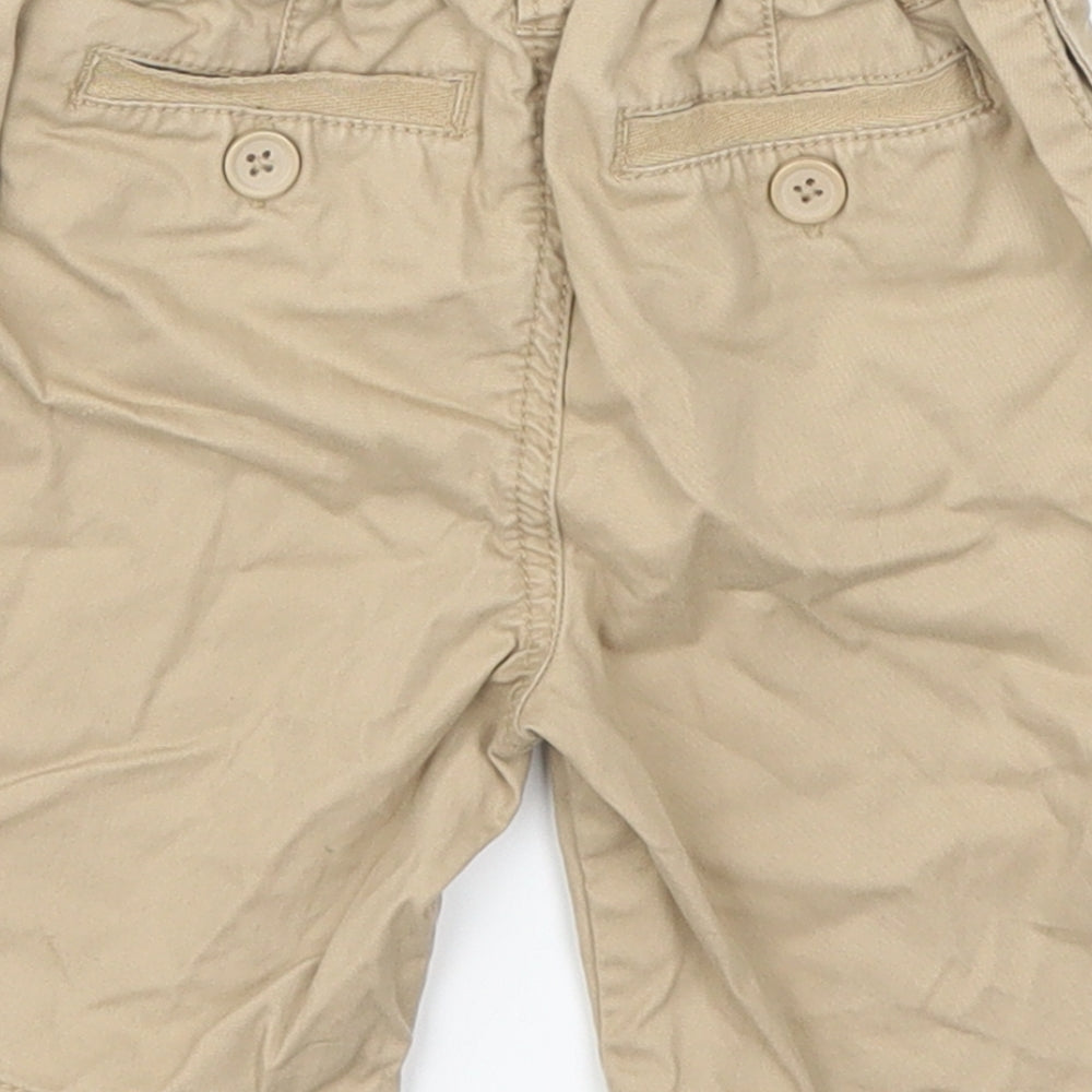 Matalan Boys Beige Cargo Trousers Size 12-18 Months