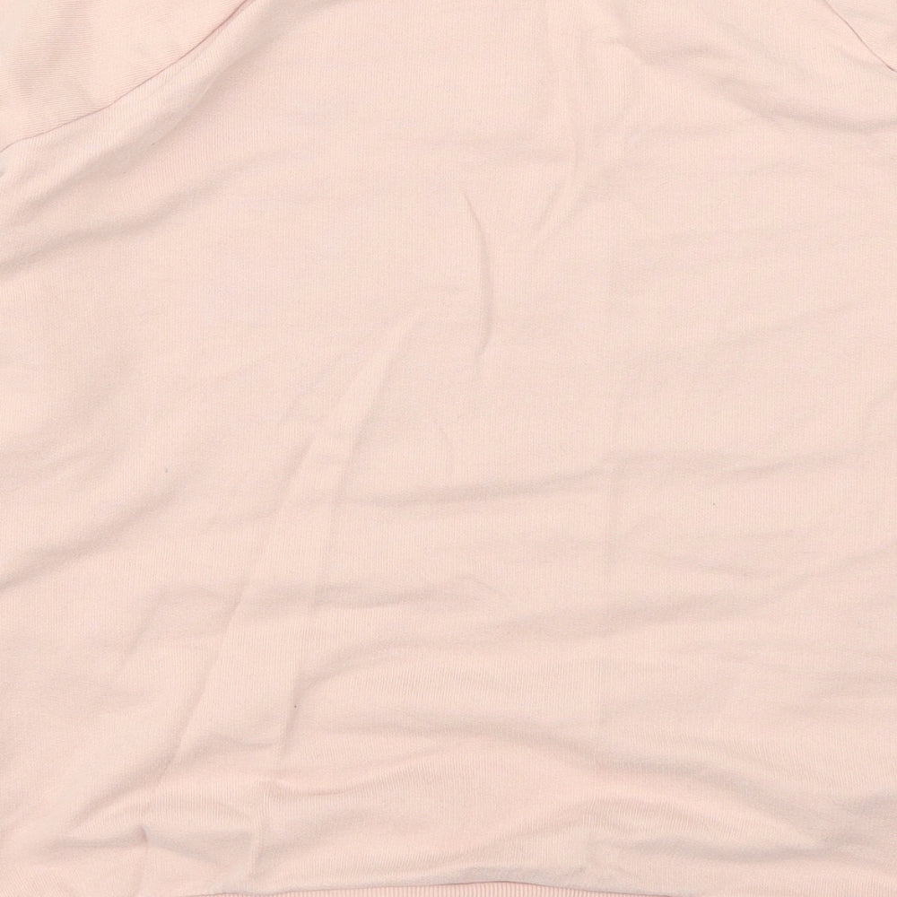 NEXT Womens Pink Pullover Sweatshirt Size 8 - Twist Front