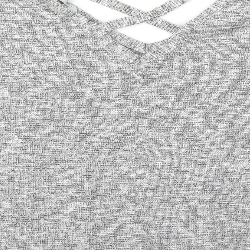 Peacocks Womens Grey Pullover Jumper Size 14