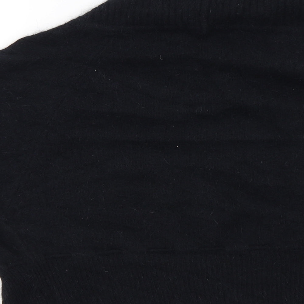 Meily Womens Black Cardigan Jumper Size M