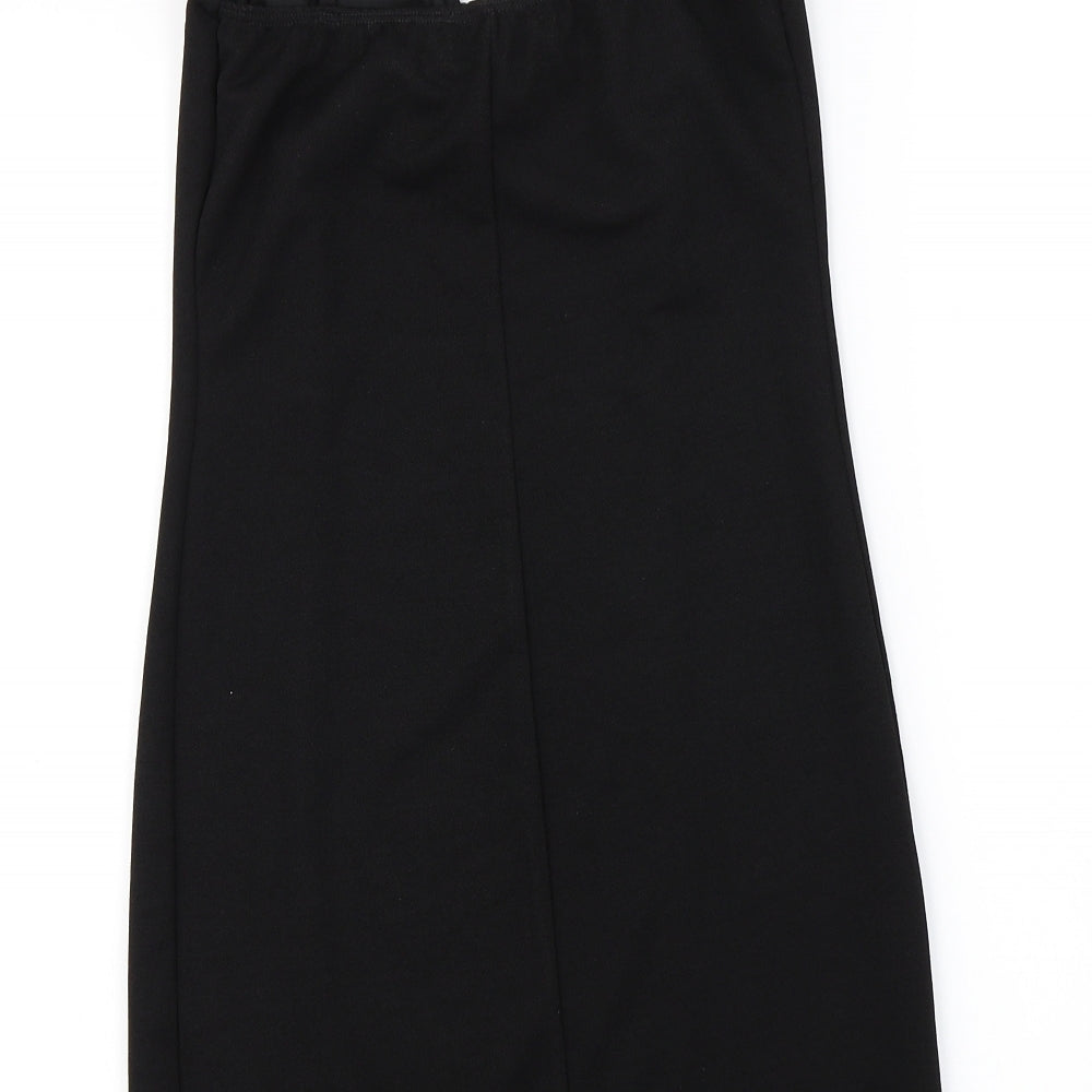 New Look Womens Black A-Line Size 10