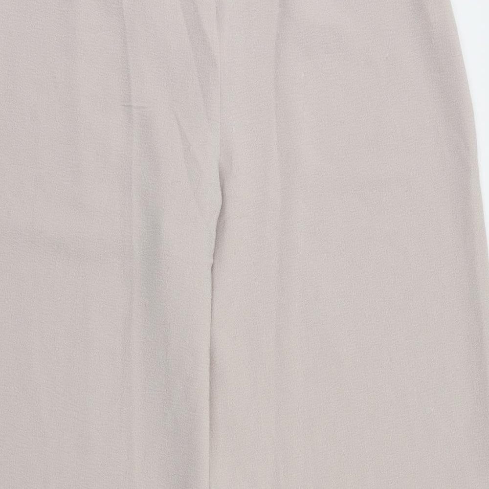Boohoo Womens Purple Trousers Size 12 L23 in