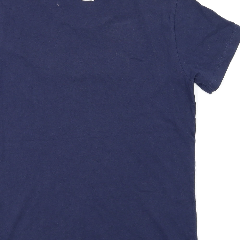Skechers Boys Blue Basic T-Shirt Size 10-11 Years
