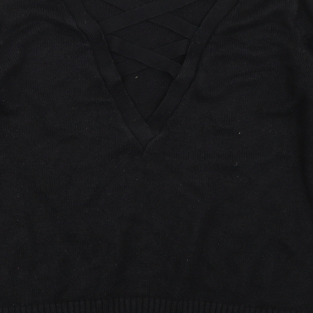 Anthology Womens Black Pullover Jumper Size M