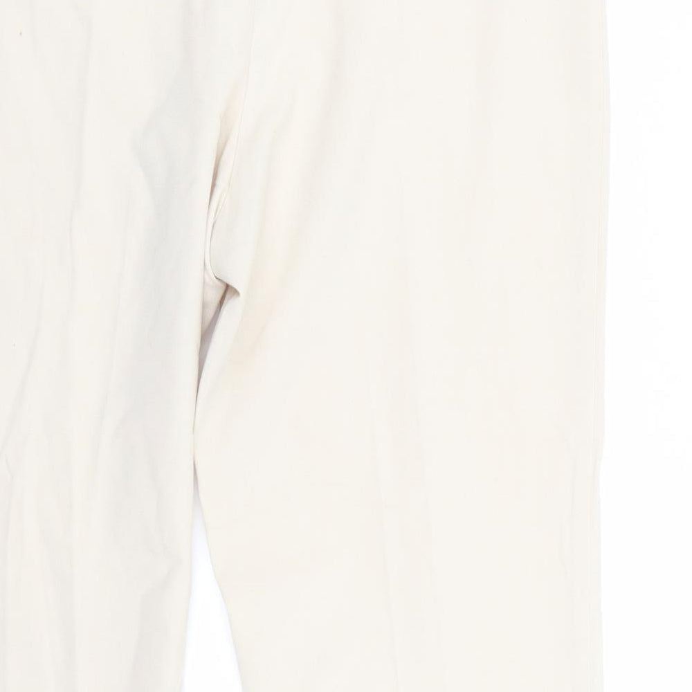 isle Womens Beige Trousers Size 12 L28 in