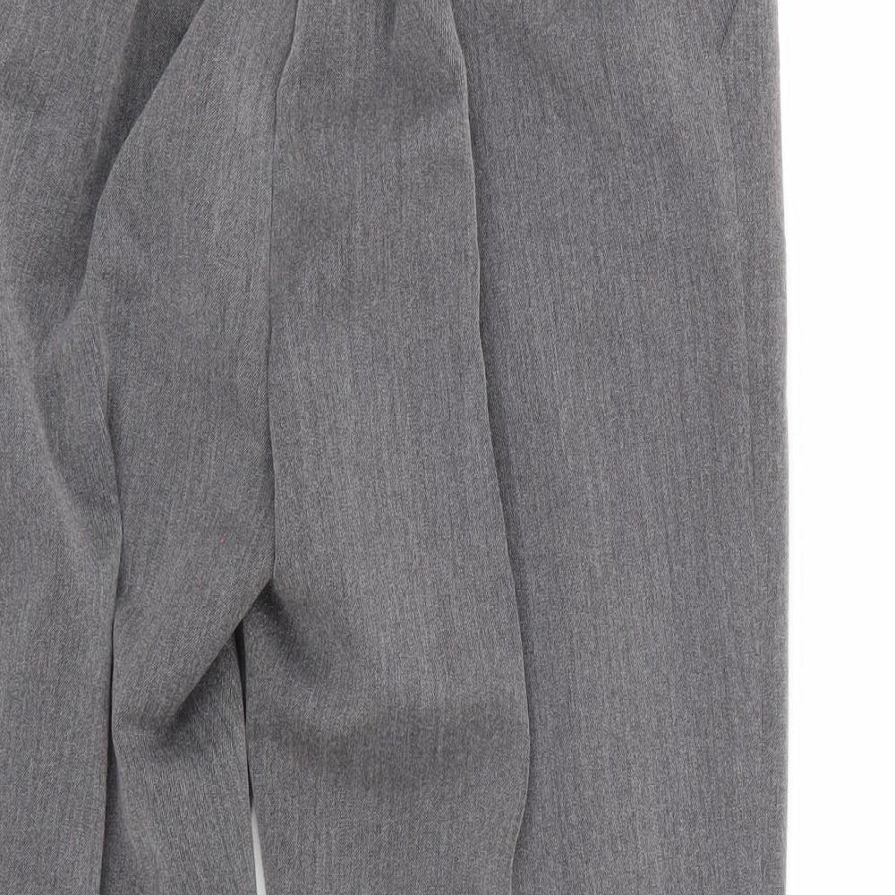 Emma Womens Grey Trousers Size 14 L28 in