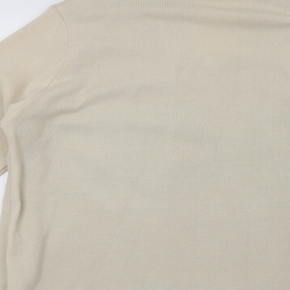 Preworn Womens Beige Pullover Jumper Size L