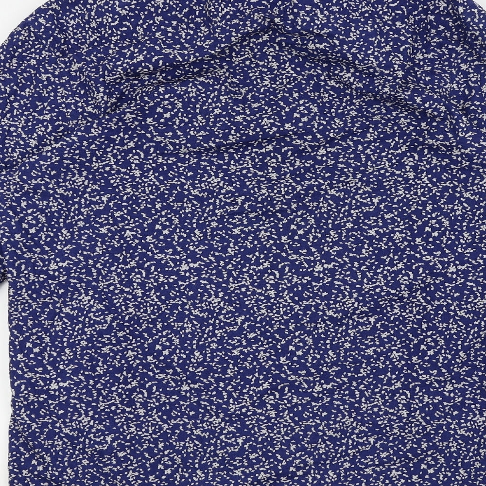Gap Mens Blue Button-Up Size M