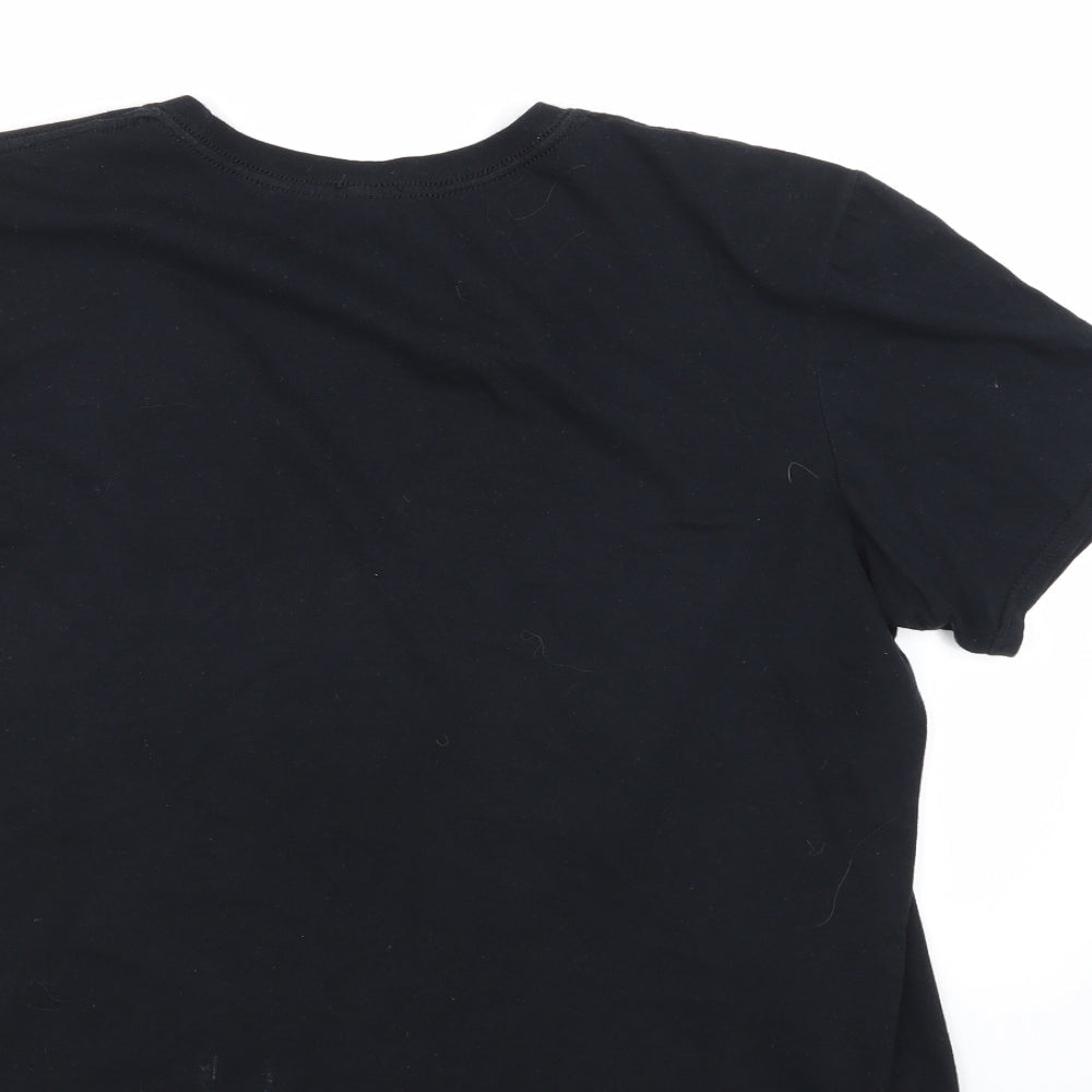River Island Womens Black Basic Polo Size 12