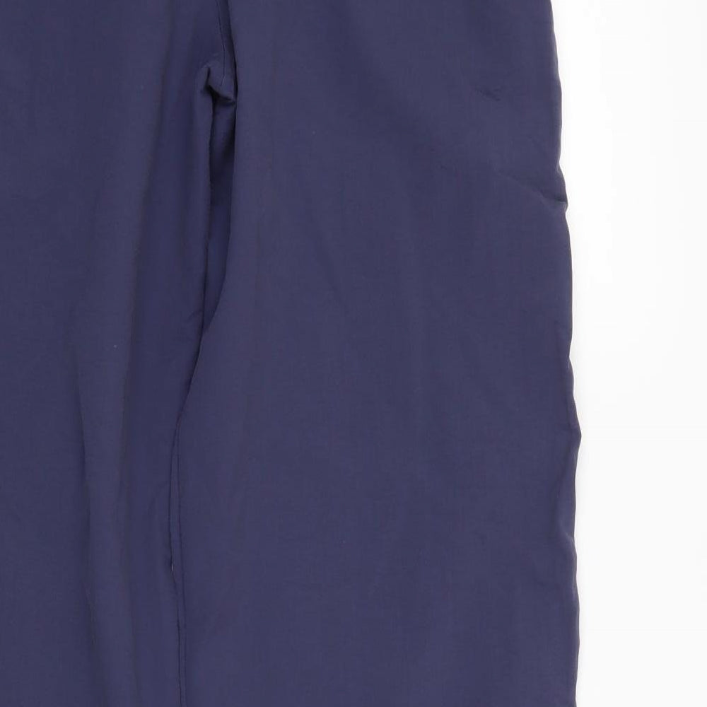 Look Womens Blue Sweatpants Trousers Size 12 L31 in