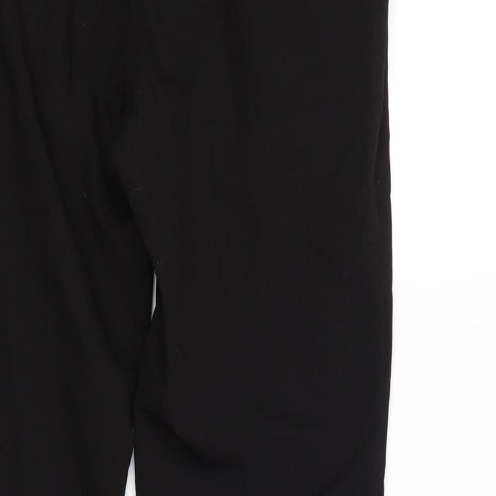 New Look Womens Black Trousers Size 14 L29 in