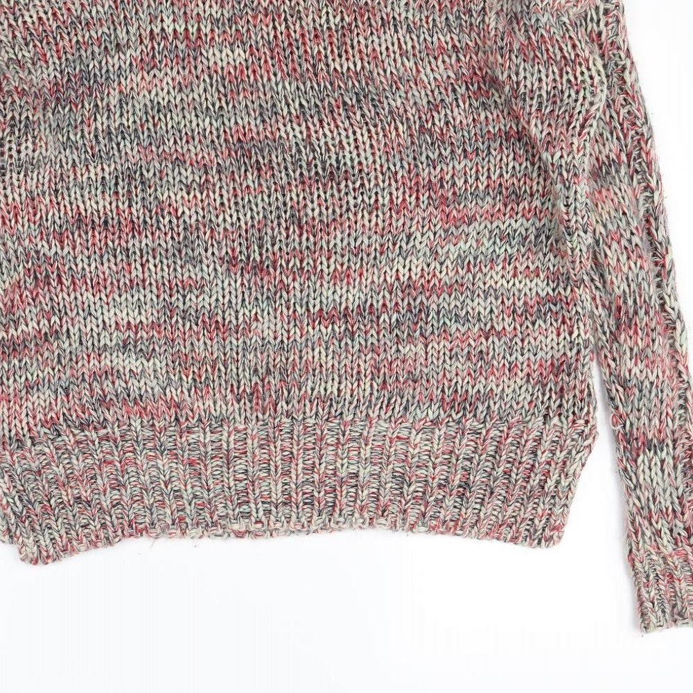 G21 Womens Multicoloured Pullover Jumper Size 12