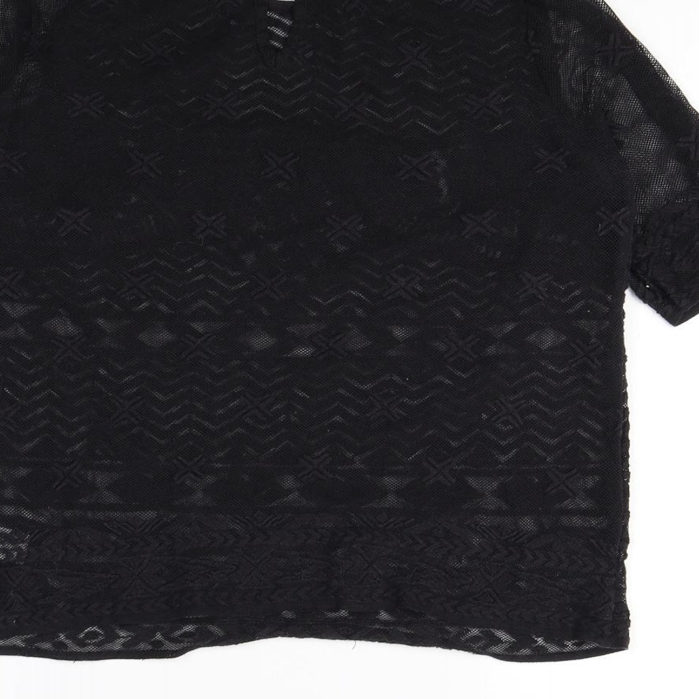 Falmer Heritage Womens Black Basic T-Shirt Size 12