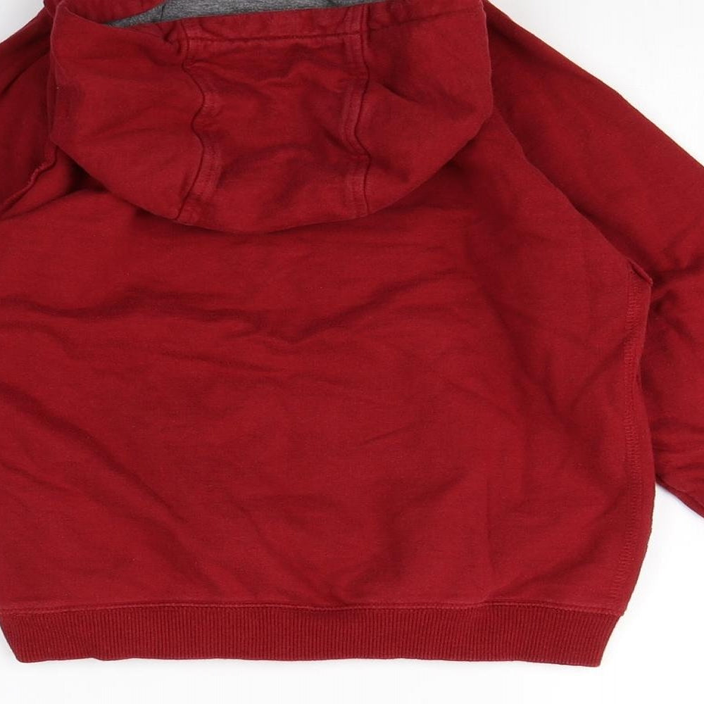 Rebel Boys Red Pullover Hoodie Size 5-6 Years