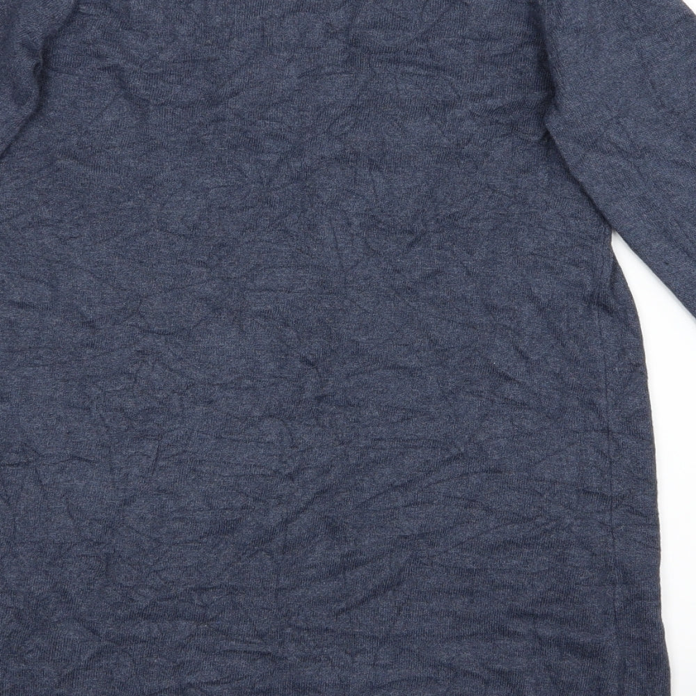 Marks & Spencer Womens Blue Jumper Dress Size 10