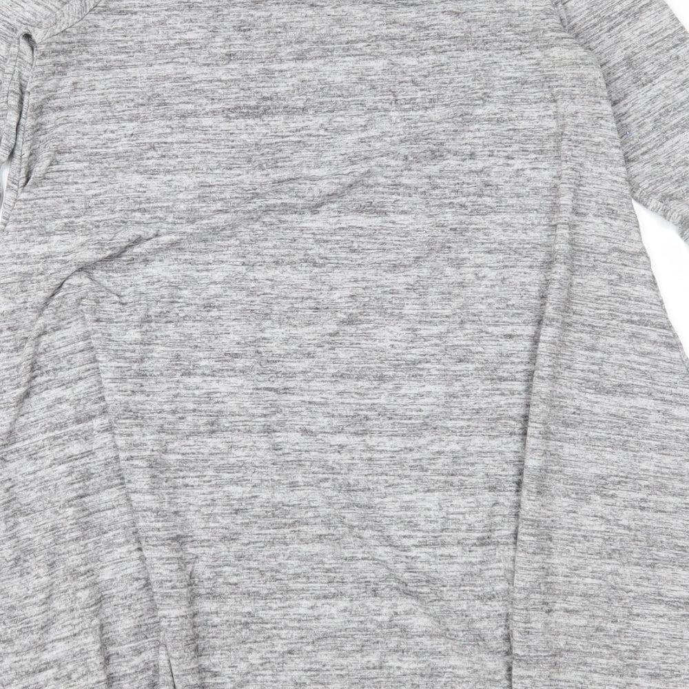 Glamorous Womens Grey Jersey A-Line Size 10
