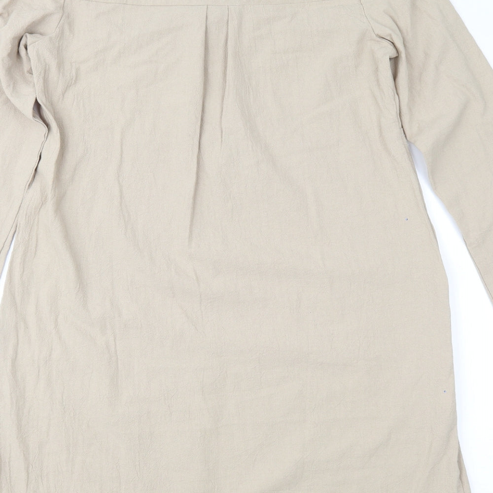 Preworn Womens Brown Shift Size L