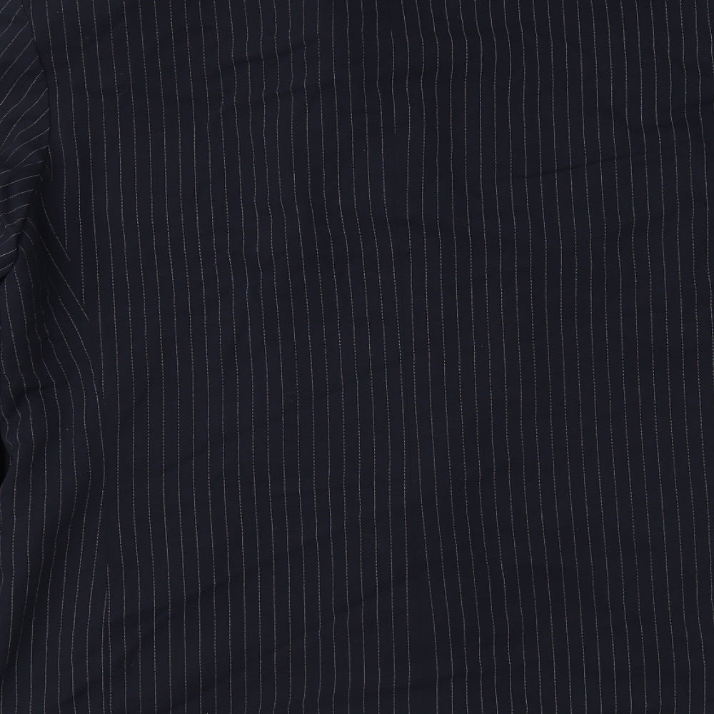 Woods & Gray Mens Blue Striped Jacket Suit Jacket Size 40