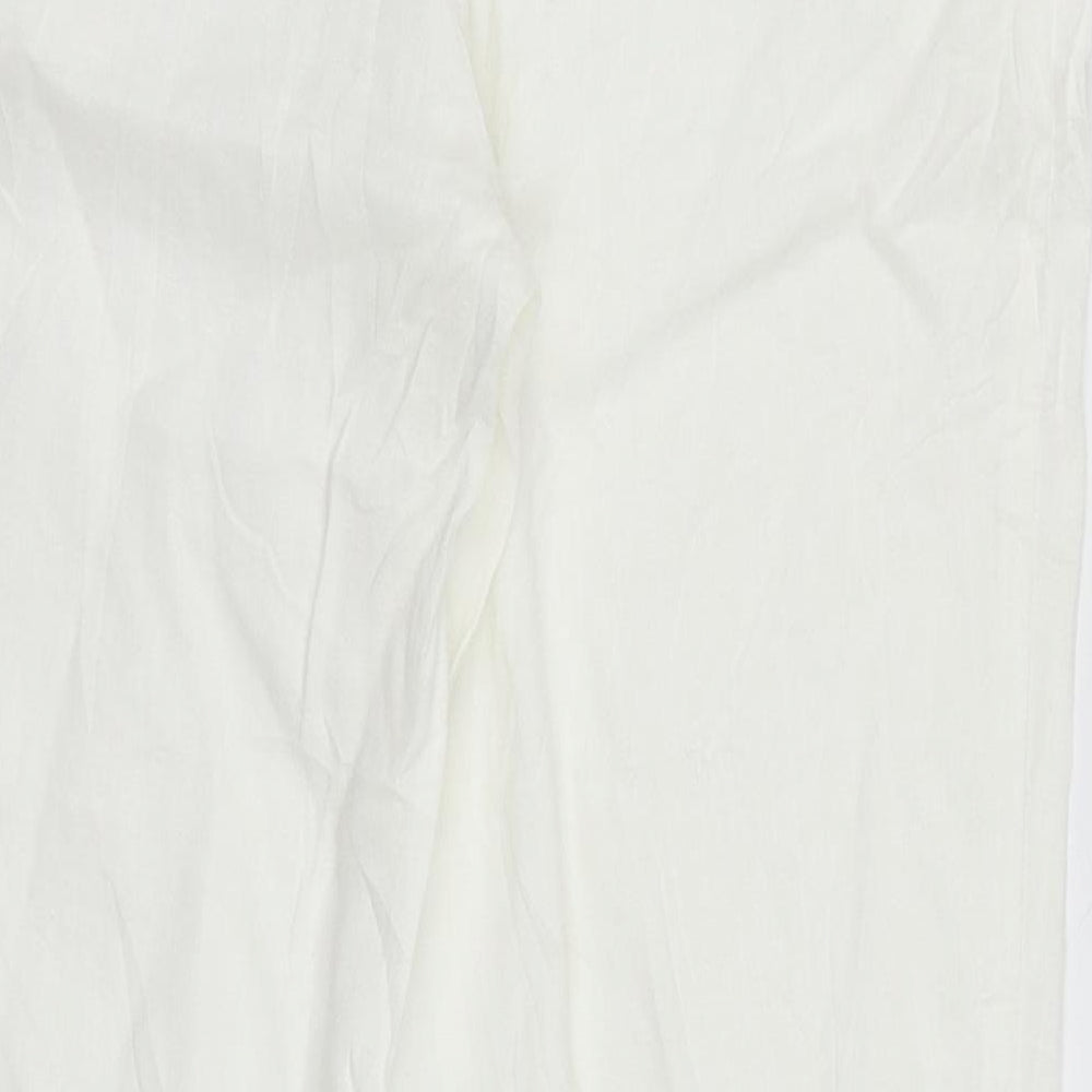 Sinequanone Womens White Trousers One Size L24.5 in