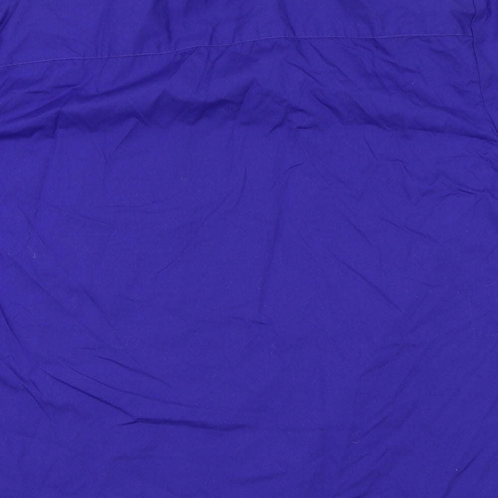 Petroleum Mens Blue Button-Up Size L