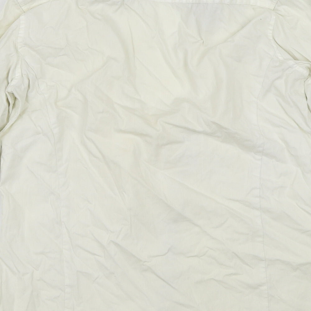 Formula Joyen Mens White Button-Up One Size