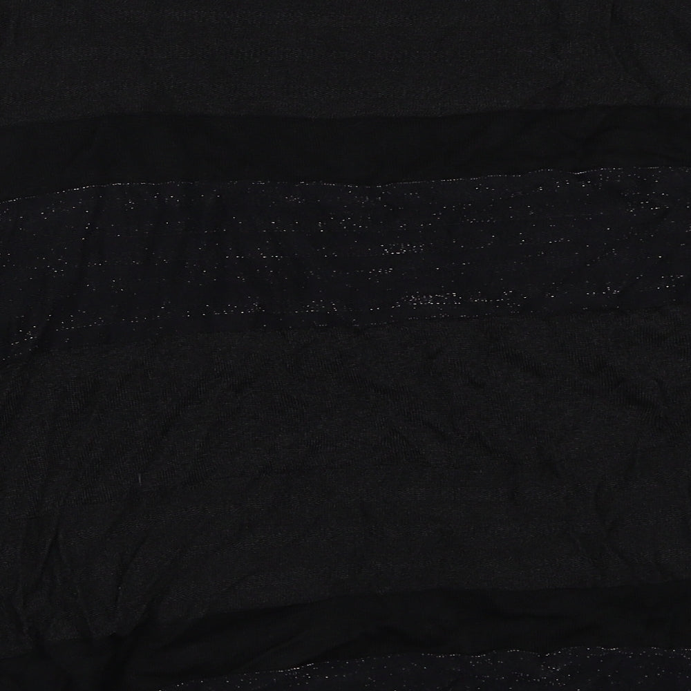 Next Level Womens Black Pullover Sweatshirt Size 12