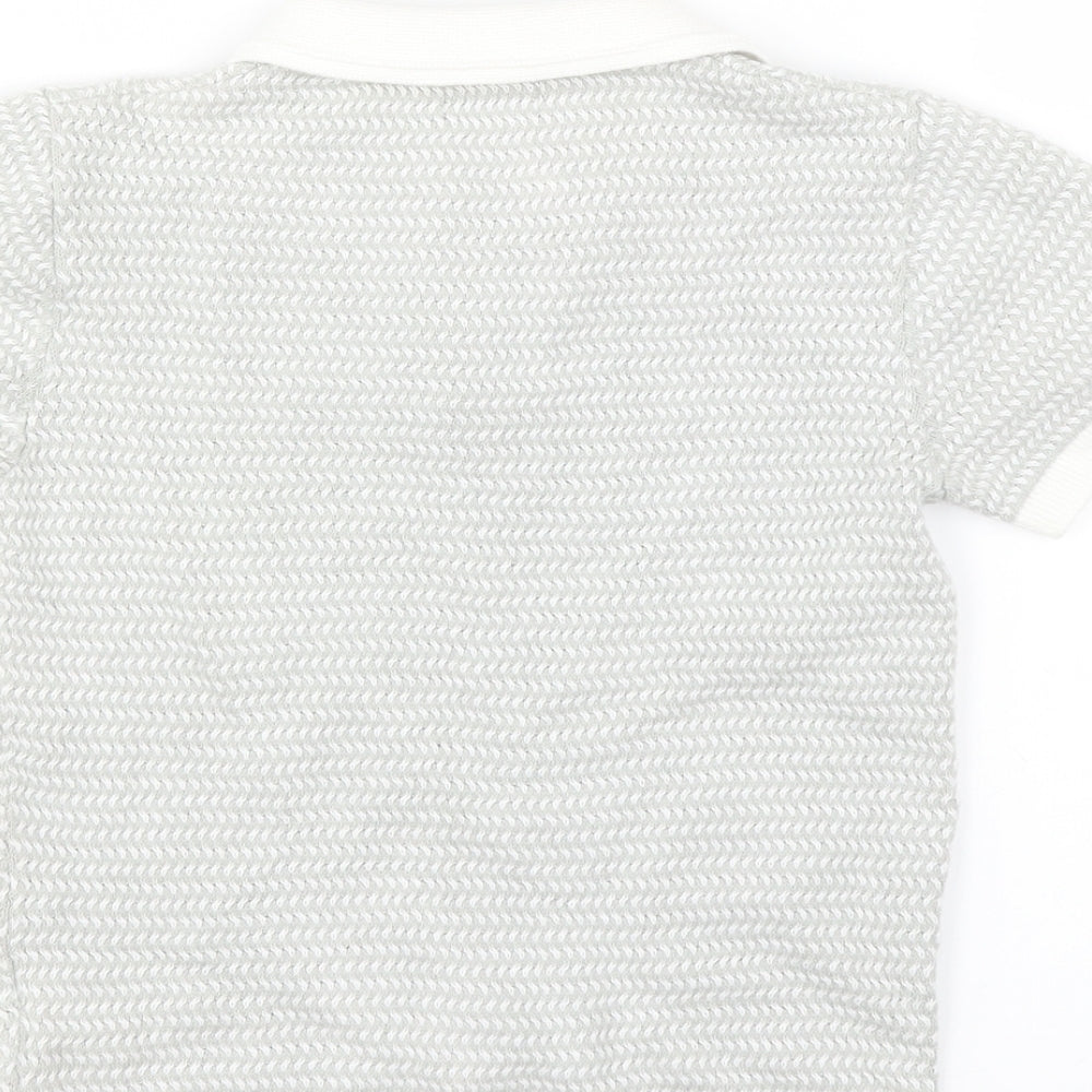 NEXT Boys Grey Basic Polo Size 2-3 Years