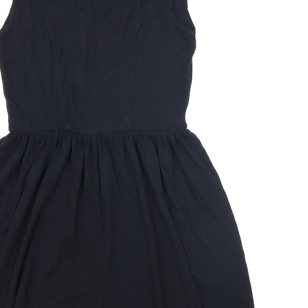 ASOS Womens Black Romper One-Piece Size 8