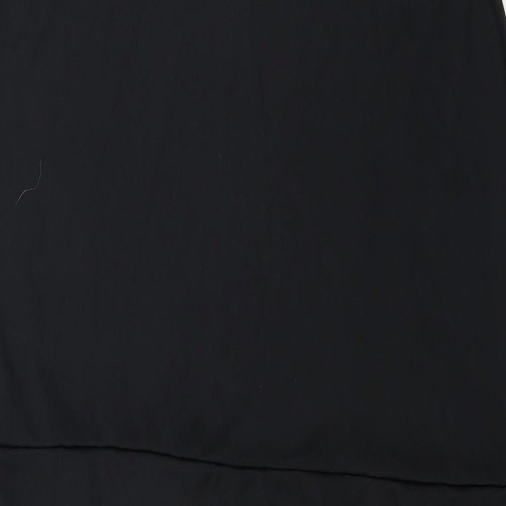 Wicked Costumes Womens Black Slip Dress Size L