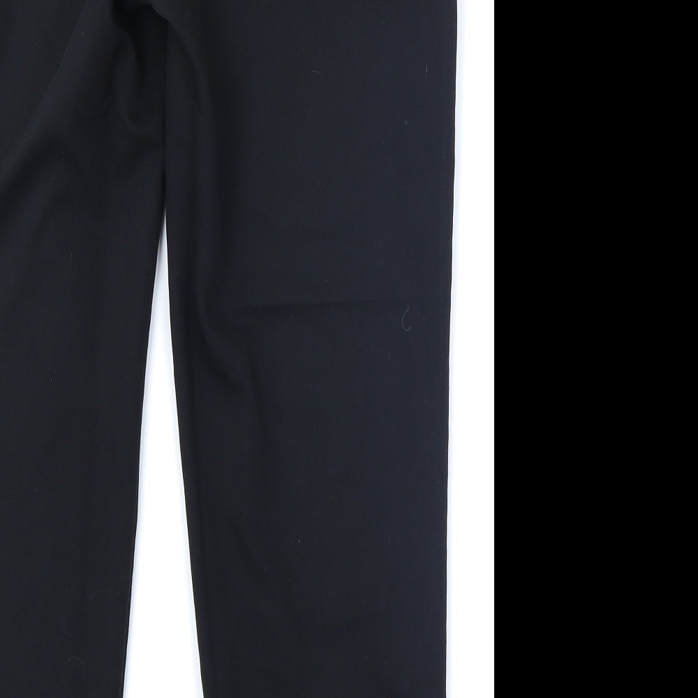 Atmosphere Womens Black Trousers Size 10 L24 in