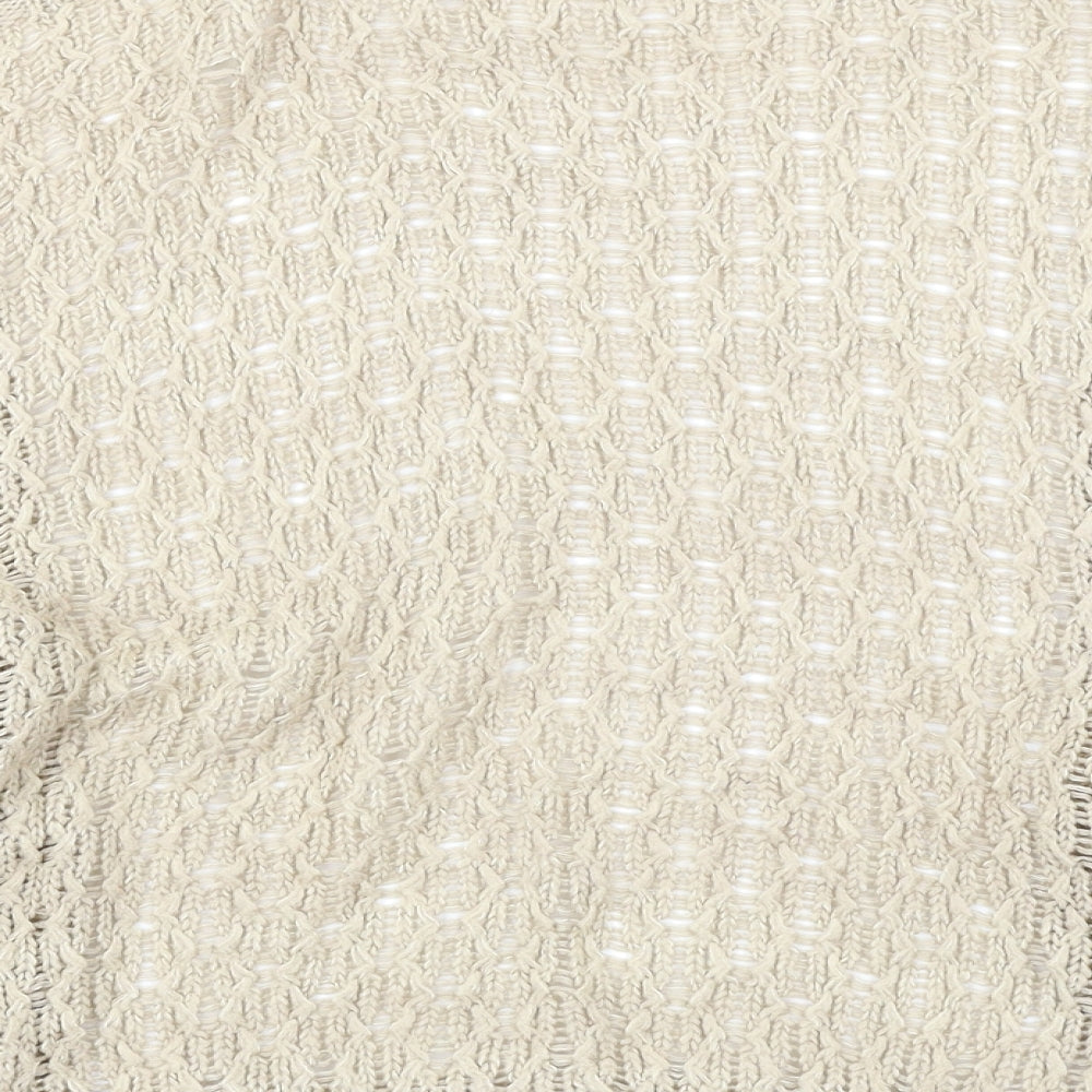 Dorothy Perkins Womens Beige Shrug Jumper Size 10