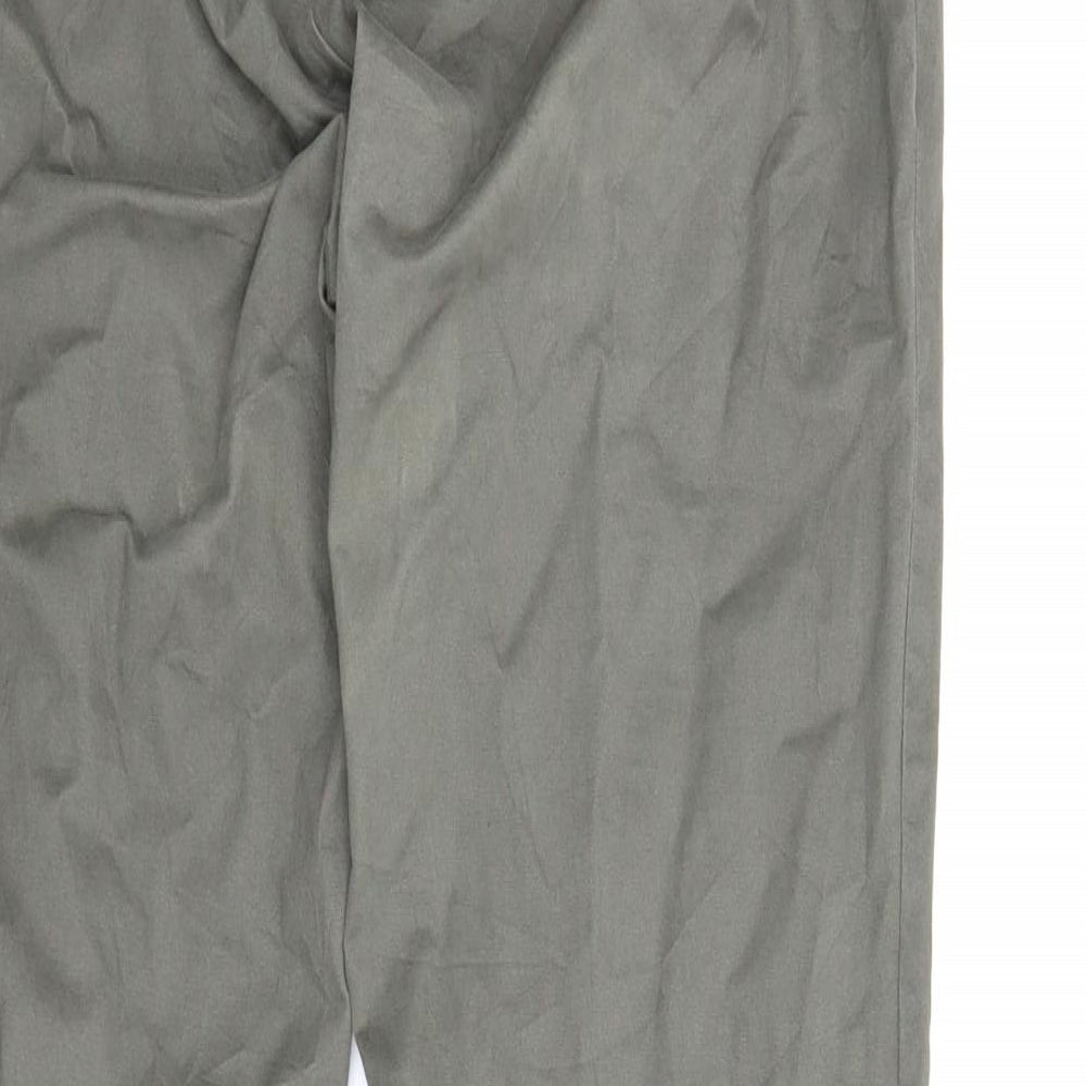 Up Fashion Womens Green Carpenter Trousers Size 16 L29 in