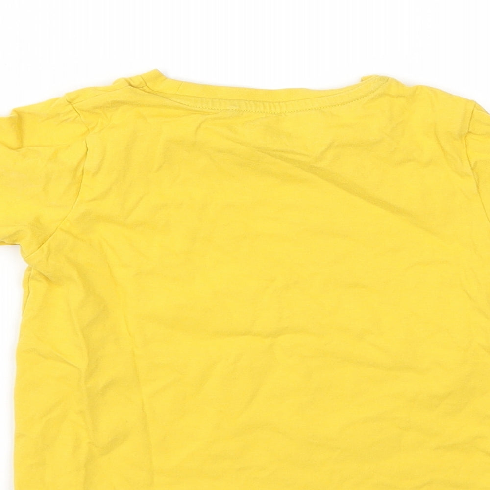 TU Baby Yellow Basic T-Shirt Size 18-24 Months - surf club