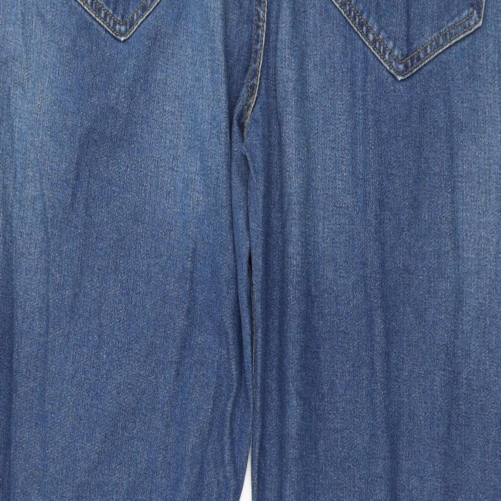 Studio Denim Womens Blue Denim Straight Jeans Size 36 in L30 in