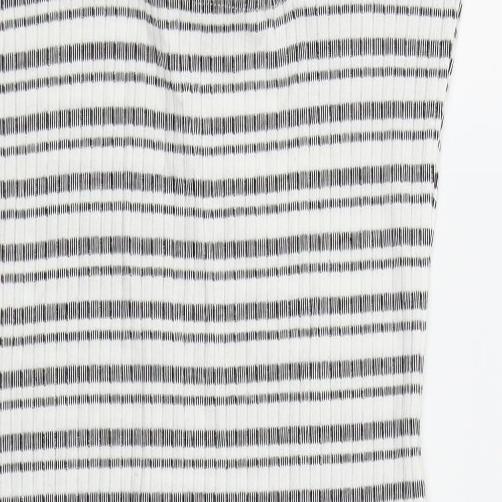 Dorothy Perkins Womens Grey Houndstooth Pencil Dress Size 8